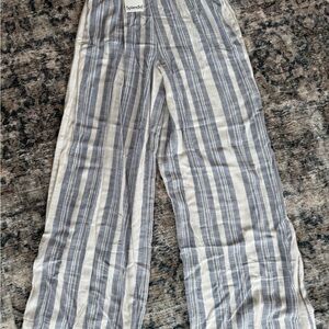 Splendid Striped Linen Pants